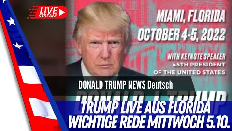 Trump LIVE wichtige Rede