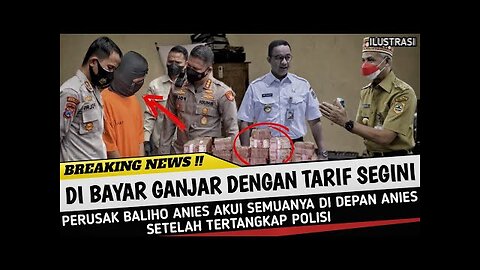 Di Tangkap Polisi, Perusak Baliho Anies Baswedan Mengaku Di Bayar Mahal Oleh Ganjar Pranowo Dengan Tarif Segini