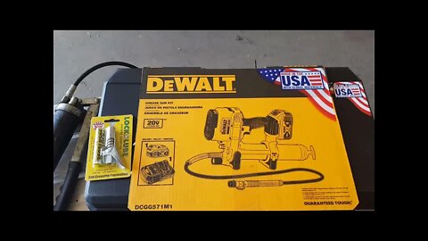 Dewalt Grease Gun Kit. 20v Max. Cordless.