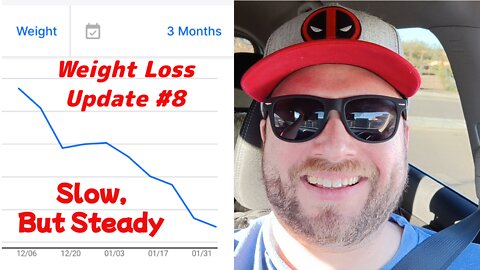 Weight Loss Update #8 - Slow, But Steady
