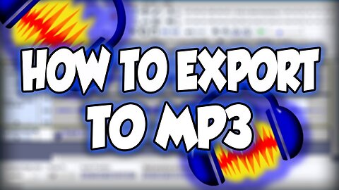 How To Export To MP3 In Audacity