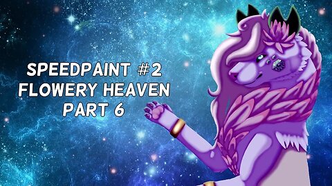 [SAI] Speedpaint #2 Part 6 - Flowery Heaven