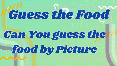 "Guess That Dish: A Mouthwatering Food Quiz Showdown!" ! Fun time !