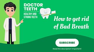 How to get rid of Bad Breath | Halitosis Cure | Bad breath - Link in description