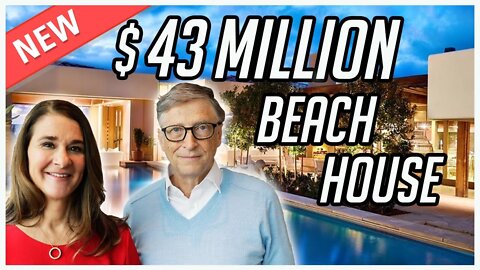 Bill Gates Mansion | NEW $43 Million Dollar Del Mar Beach House!