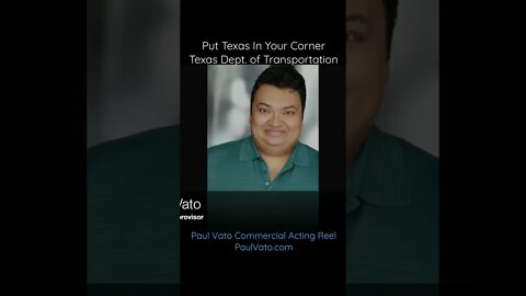 #PaulVato’s #CommercialActingReel w/ Paul Renteria. #Shorts