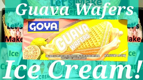 Ice Cream Making Guava Wafers
