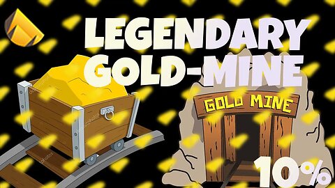 Legendary Gold Mine | 10% DAILY PASSIVE INCOME !?