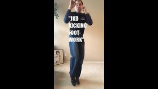 JKD KICKING FOOT WORK BY JKD SIFU MIKE GOLDBERG