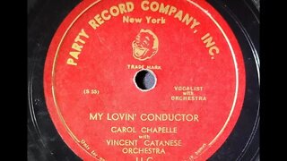 Carol Chapelle, Vincent Catanese Orchestra - My Lovin' Conductor