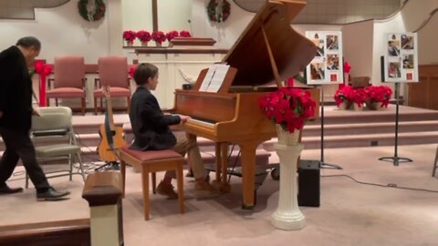 Zane’s Christmas Piano Recital 2022