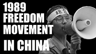 1989 FREEDOM movement in CHINA