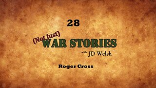 (Not Just) War Stories - Roger Cross