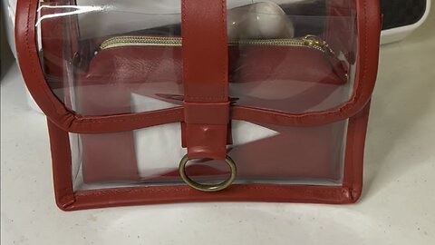 cute clear stadium bag