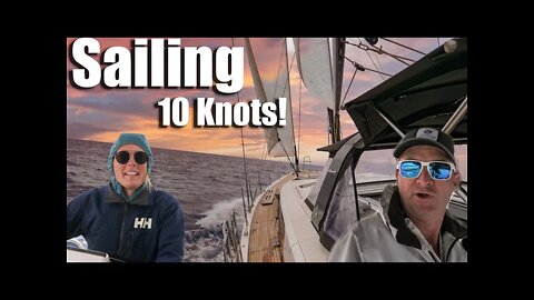 Sailing at 10 Knots in Greece