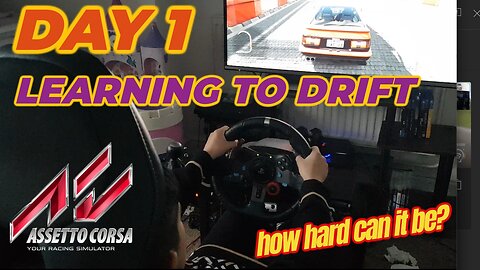 Day 1: Drift Dreams Begin - 11-Year-Old Takes on Assetto Corsa