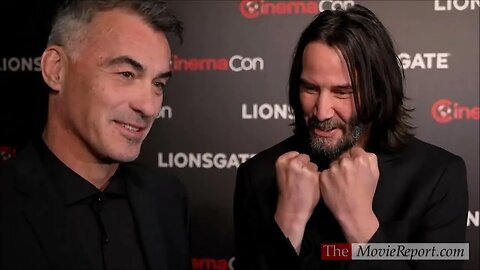 Keanu Reeves JOHN WICK CHAPTER 4 talk with director Chad Stahelski - April 28, 2022