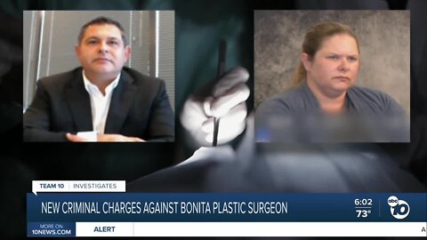 New criminal charges filed against Bonita plastic surgeon
