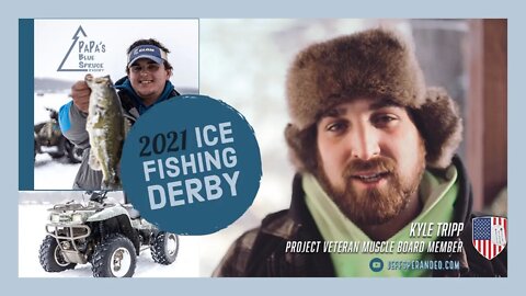 Tips Up at Papa's | 2021 Ice Fishing Derby for Project Veteran Muscle