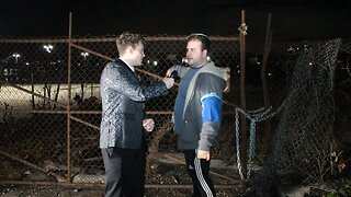 Crackhead Gets Aggressive With Reporter