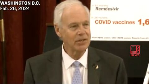 Someone Needs To Pay For The Vaccine Injuries - Ron Johnson