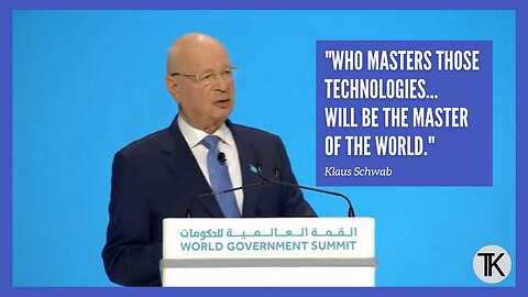 Klaus Schwab Calls for Global Government To ‘Master’ AI Technologies