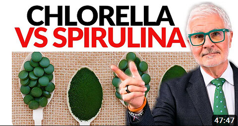Спирулина и хлорелла: улучшите здоровье митохондрий добавками из водорослей. Др. Стивен Гандри