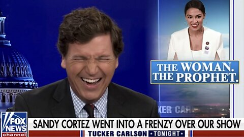 'Tucker Carlson' calls out AOC For Accusing Him Of Harassment. AOC 'Tucker Carlson Tonight'
