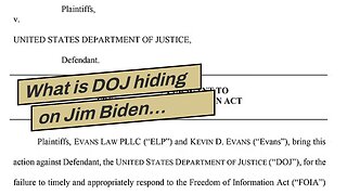 What is DOJ hiding on Jim Biden…