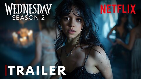 Wednesday Addams Season 2 First Trailer Reaction | Jenna Ortega Shines in Netflix Series! JK9Yt