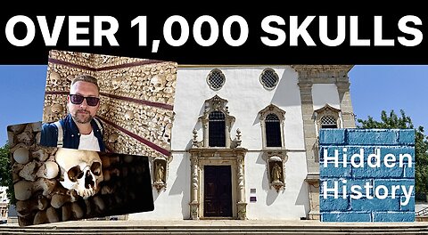 Portugal’s Chapel of Bones made of over 1,000 exhumed monks’ skulls