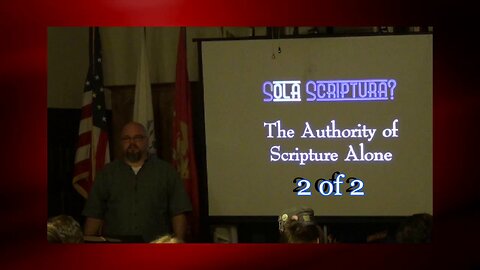 Sola Scriptura (The Local Church Series) 2 of 2