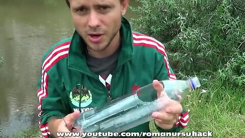 PREPPING - How to make a FISH TRAP from a PLASTIC BOTTLE in a couple of minutes