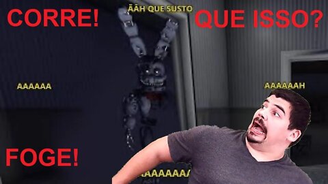 REACT Como NÃO jogar FNAF 4 Doom - Viking Of South - MELHOR DO MUNDO