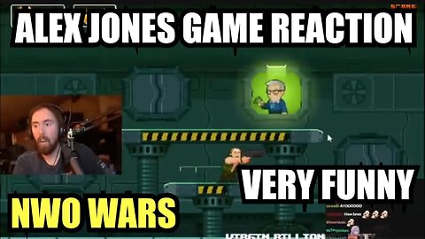 ALEX JONES MADE A GAME - NWO WARS | I recorded some of my reactions