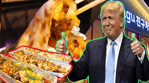 Donald Trump's Funny Reaction when he saw Korean Food 2