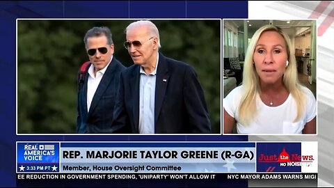 Rep MTG: There Was A Giant Conspiracy To Cover-Up Biden Crime Family