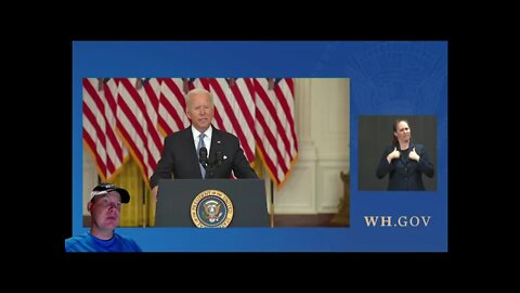 Reaction Video - President Biden Delivers Remarks on Afghanistan
