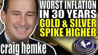 Gold & Silver Spike Amid Worst Inflation In 30 Years | Craig Hemke