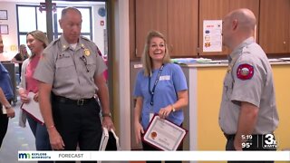 3 Oakdale Elementary School employees receive Citizen Lifesaving Award