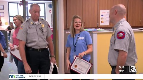 3 Oakdale Elementary School employees receive Citizen Lifesaving Award