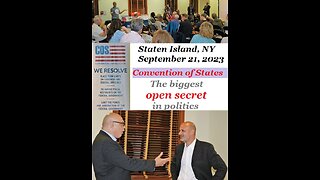 Event: Convention of States meeting in Staten Island NY