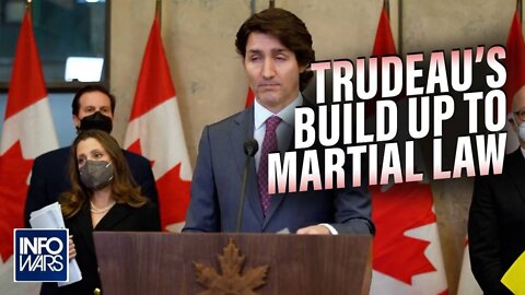 VIDEO: See How Trudeau's Build Up to Martial Law Became Reality
