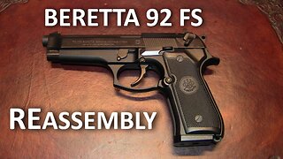 Beretta 92FS reassembly