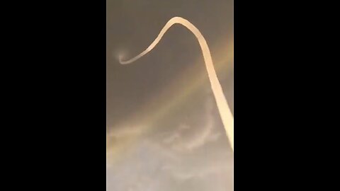 WOW. Rare Waterspout Reaching From The River To The Sky