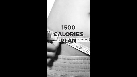 1500 calories meal plan for weight loss | 1500 calorie diet plan #shorts
