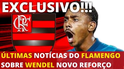 WENDEL DO ZENIT NO FLAMENGO ÚLTIMAS NOTÍCIAS DO FLAMENGO - É TRETA!!! NOTÍCIAS DO FLAMENGO