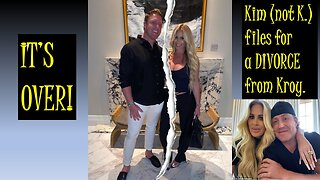 Kim Zolciak-Biermann said she is done with her marriage to Kroy Biermann. “I want a divorce.”