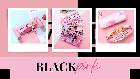 " The Amazing! Blackpink Stationery Gift Pack 💗"