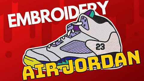 Transform Your Air Jordan 23 with Stunning Embroidery Patterns!